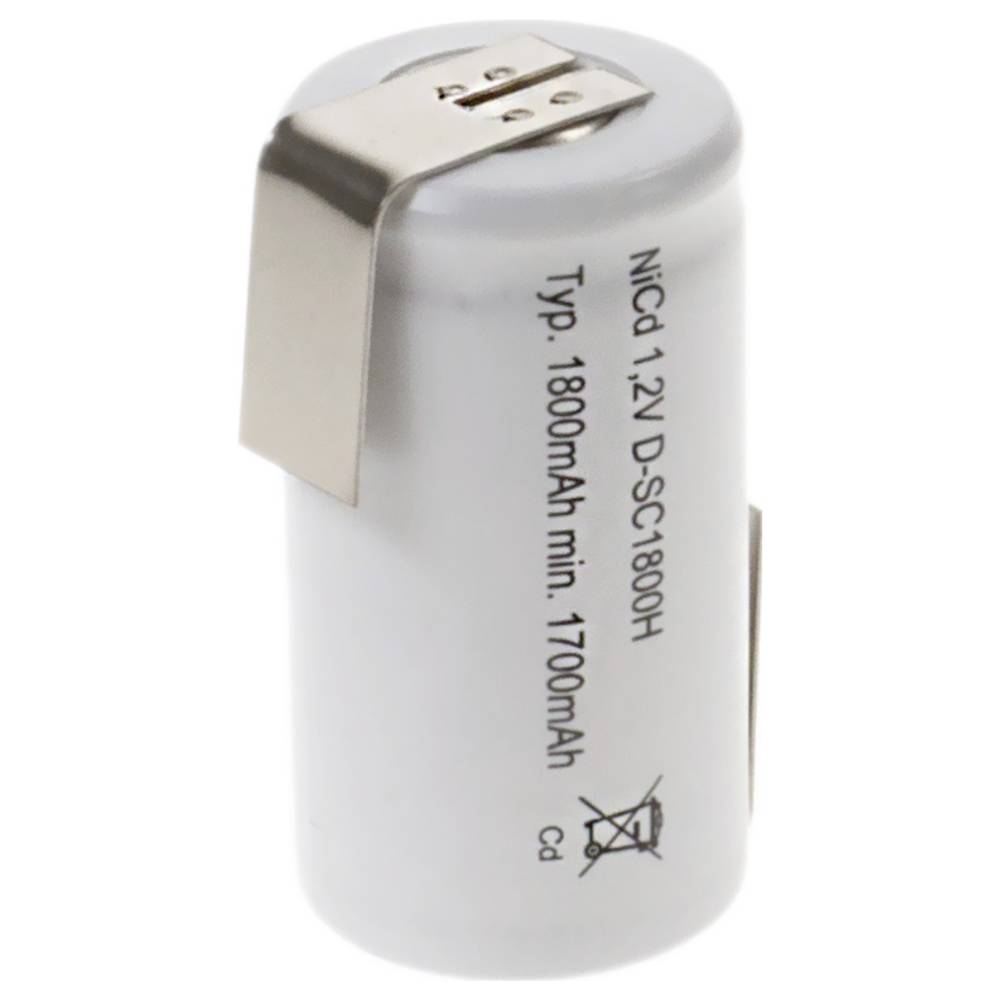 Mexcel Speciale oplaadbare batterij Sub-C NiCd 1.2 V 1800 mAh