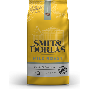 Smit & Dorlas mit & Dorlas Mild Roast bonen 500g bij Jumbo
