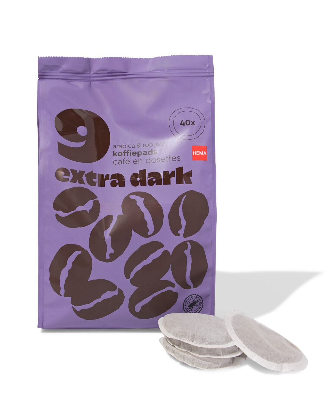 HEMA Koffiepads Extra Dark - 40 Stuks