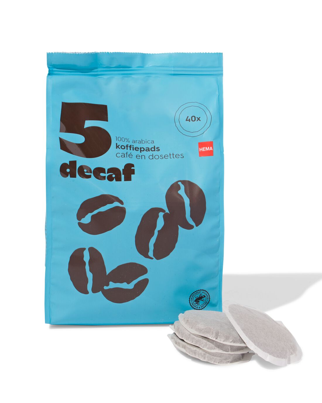 HEMA Koffiepads Decafe - 40 Stuks