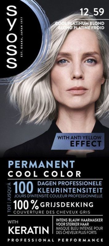 Syoss Colors 12-59 platina cool blonds 1 Set