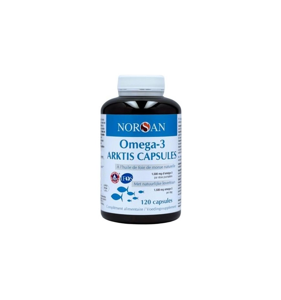 Norsan Omega-3 arktis natuurlijke levertraan