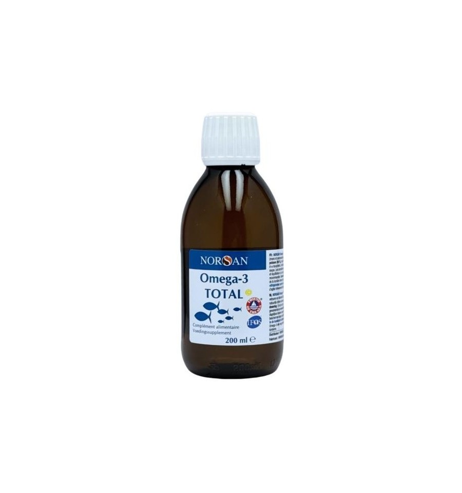 Norsan Omega-3 total visolie citroen