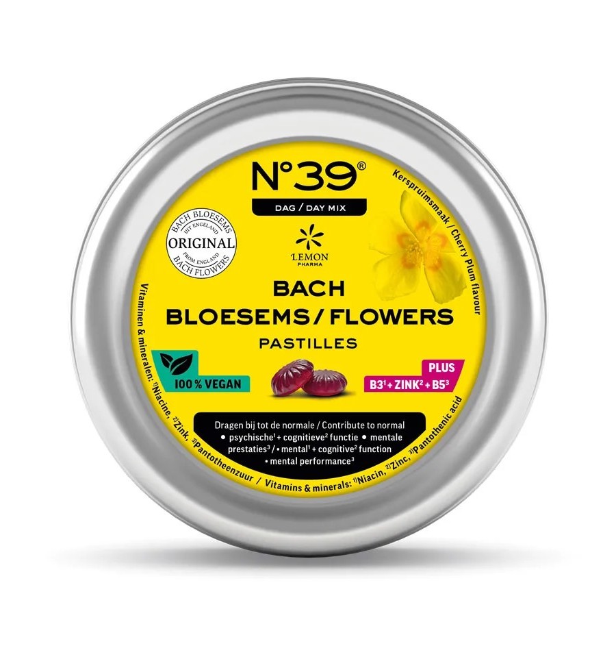 Lemonpharma Bach Pastille vegan noodgeval nr. 39 bio