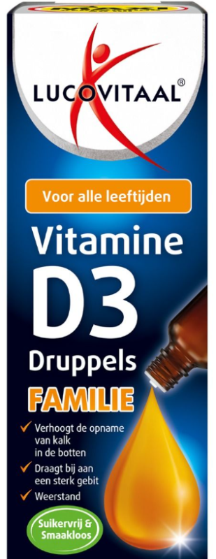 Lucovitaal Vitamine d3 druppels familie 50ML