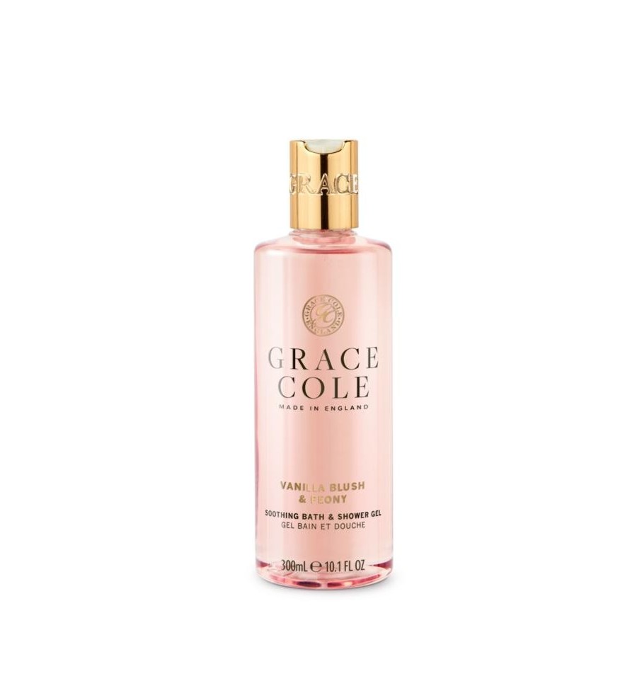 Grace Cole Vanilla blush & peony bath & shower gel