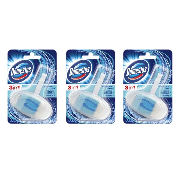 Glorix 3in1 Toiletblok Ocean 3 st