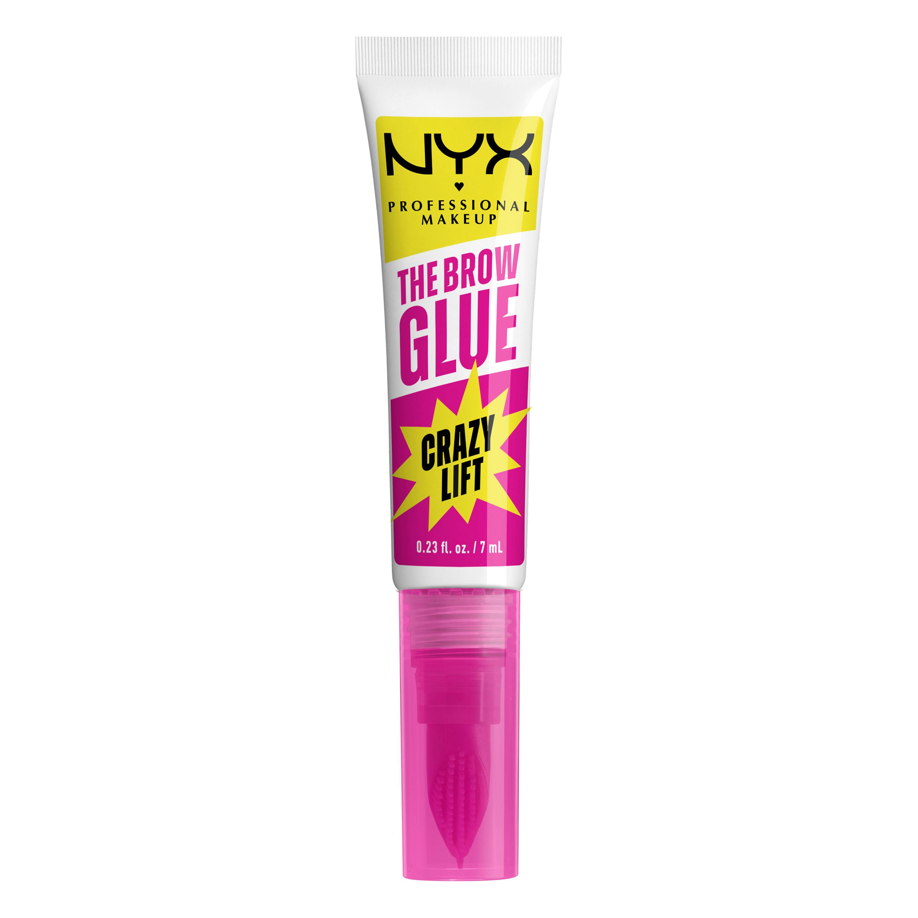 NYX The Brow Glue Crazy Lift Brow Gel 01 Transparent 7 ml