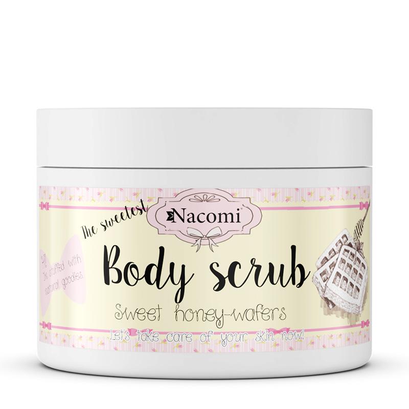 MANADA - Beauty Nacomi Peeling cukrowy miodowe gofry, 200g