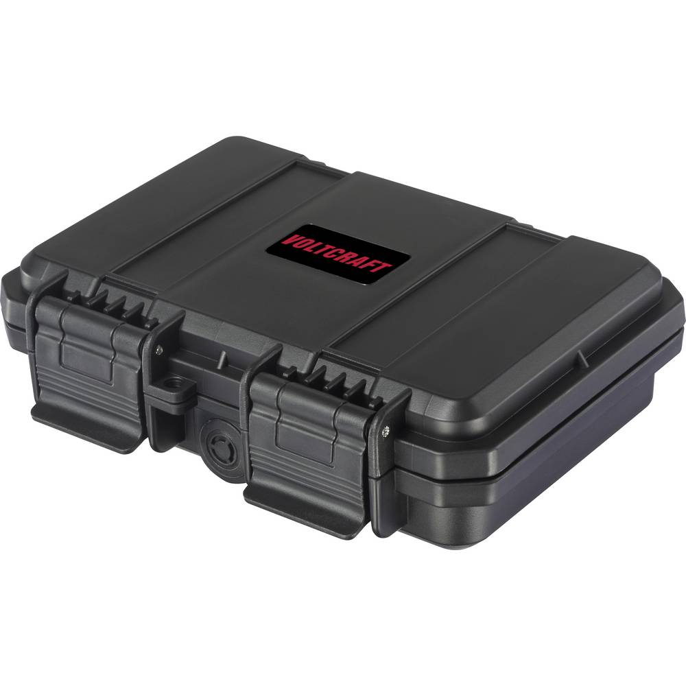 VOLTCRAFT Outdoor accu- en batterijkoffer Aantal cellen: 12 9V (blok), CR123A, CR2, 18350 (l x b x h) 157 x 125.5 x 46 mm