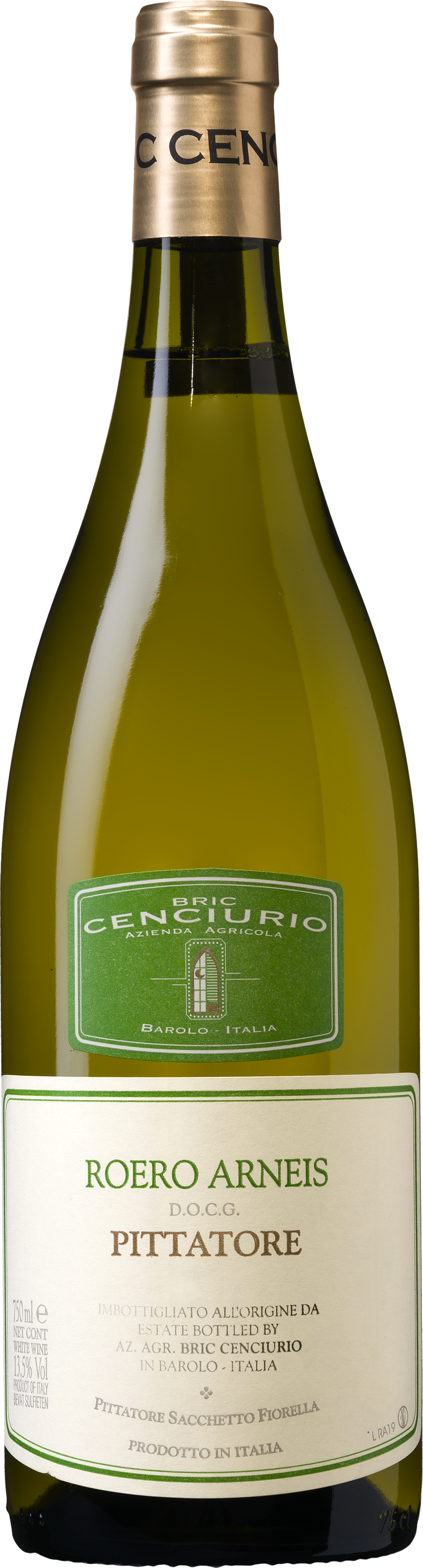 Wijnbeurs Roero Arneis DOCG Pittatore Bric Cenciurio