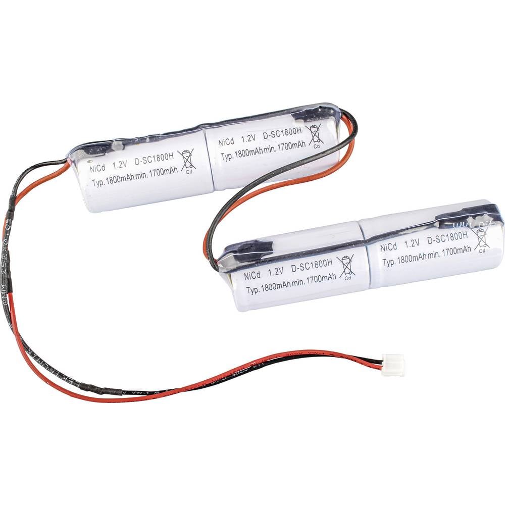 Mexcel NS1800SCH Accupack Aantal cellen: 4 Batterijgrootte: Sub-C Geschikt voor hoge temperaturen, Stekker NiCd 4.8 V 1800