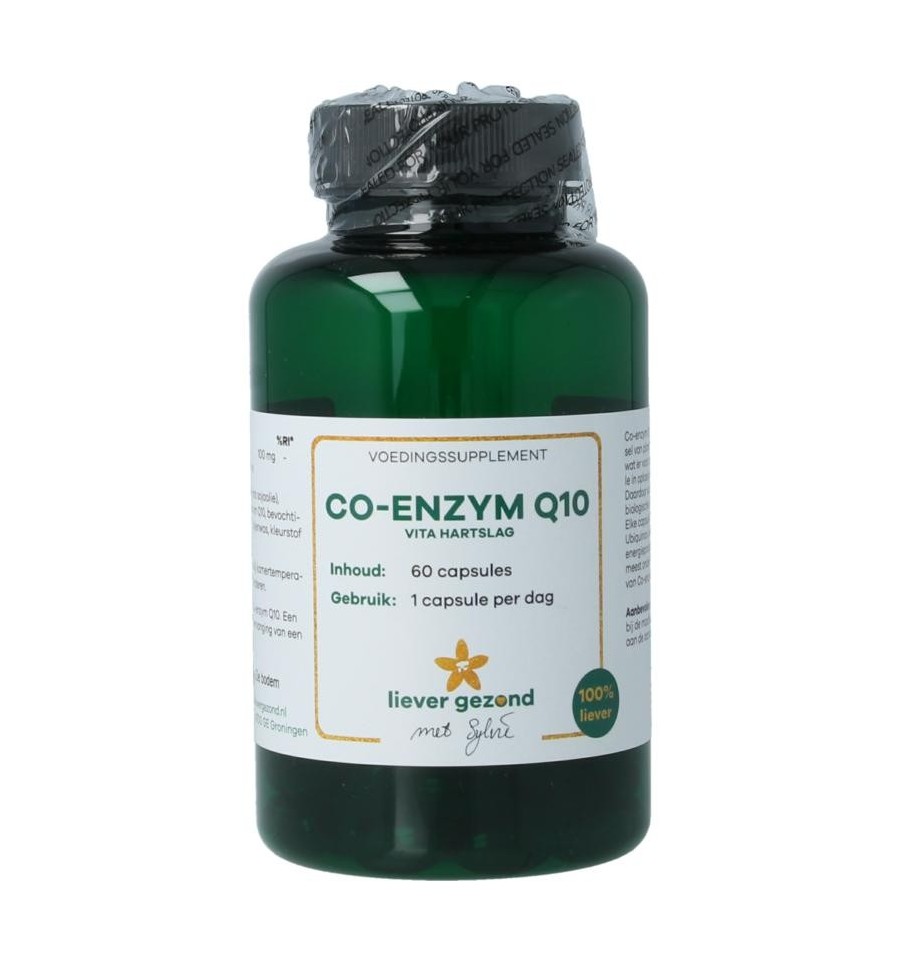 Liever Gezond Co-enzym Q10 100mg Vita hart slag