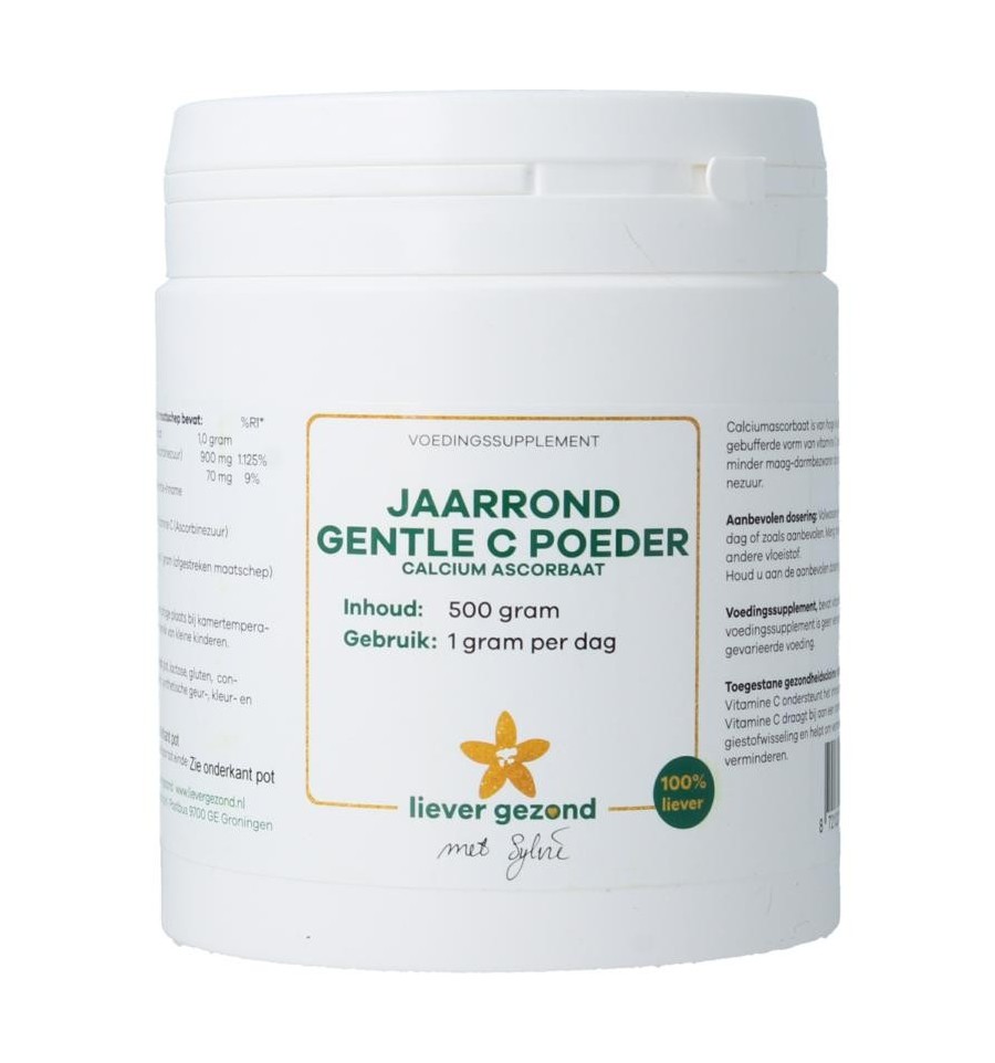 Liever Gezond Calcium ascorbaat jaarrond