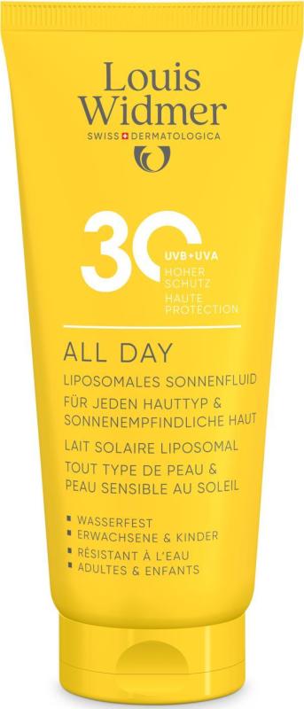 Louis Widmer All day spf30 licht geparfumeerd 100 ML