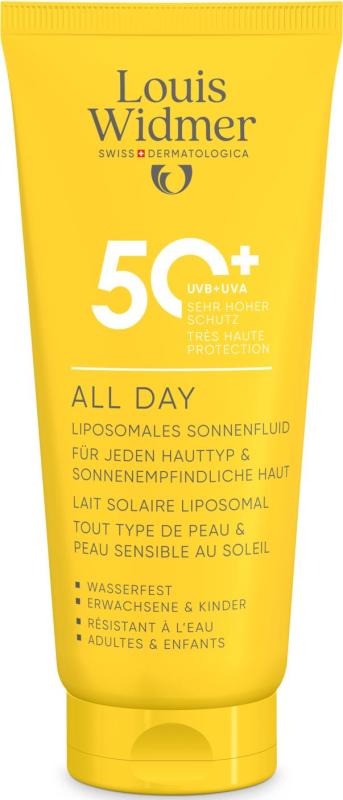 Louis Widmer All day spf50+ licht geparfumeerd 100 ML