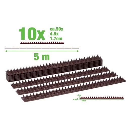 Kinzo Puntstrips 50cm set a 10 stuks