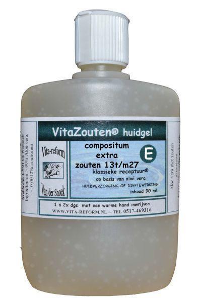 Vita Reform Vitazouten compositum extra 13 t/m 27 huidgel 90ml