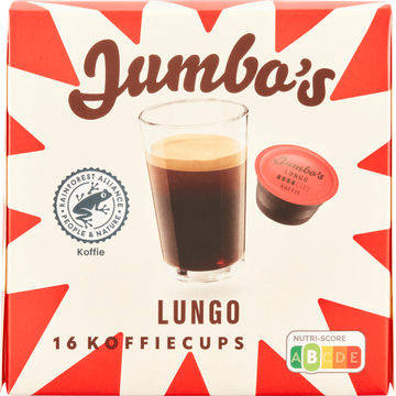 Jumbo umbo's Lungo Dolce Gusto Koffiecups 16 Stuks