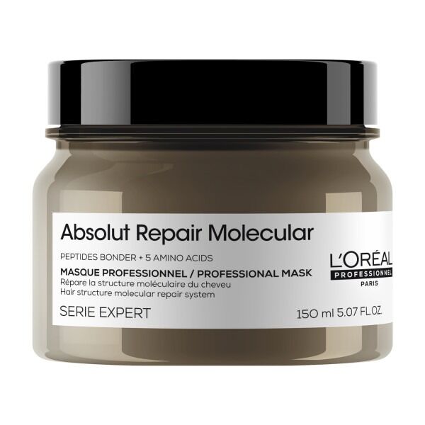 L'oreal Professionnel Rinse Off Masker Voor Zeer Beschadigd Haar  - Absolut Repair Molecular Rinse-off Masker – Voor Zeer Beschadigd Haar