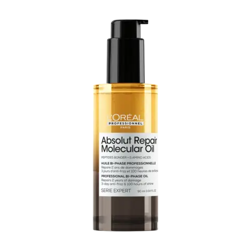 L'oreal Professionnel Bi Phase Haarolie Voor Alle Beschadigde Haartypes  - Absolut Repair Molecular Bi-phase Haarolie - Voor Alle Beschadigde Haartypes