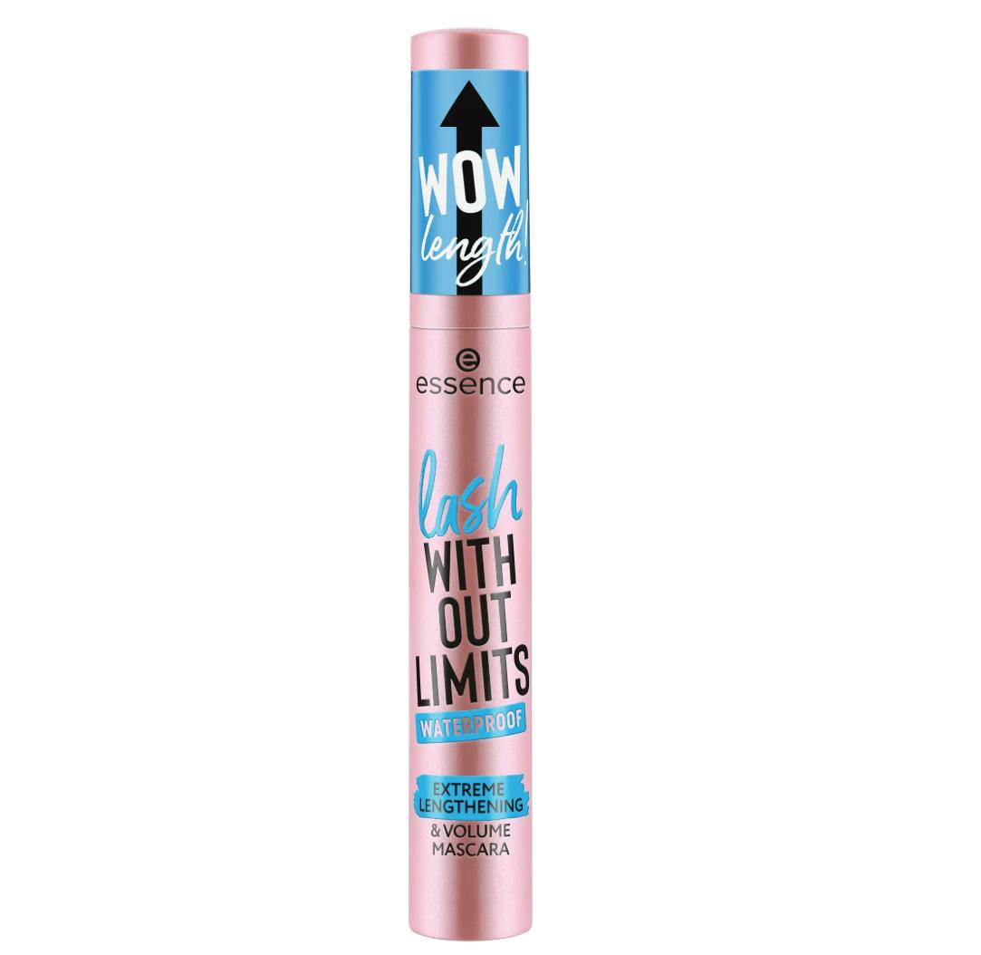 Essence Lash Without Limits Waterproof Extreme Lengthening & Volume Mascara 03 Black Waterproof 13 ml
