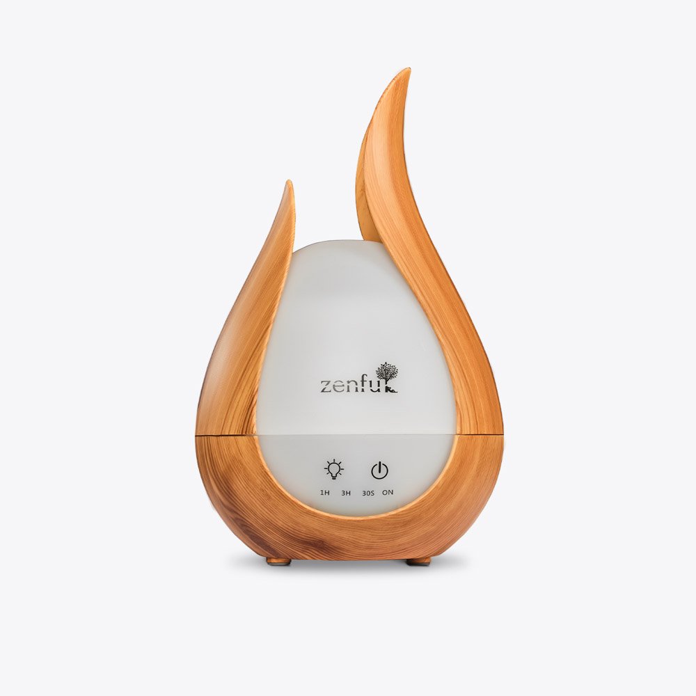 Zenful Lyra aroma diffuser 200ml licht hout
