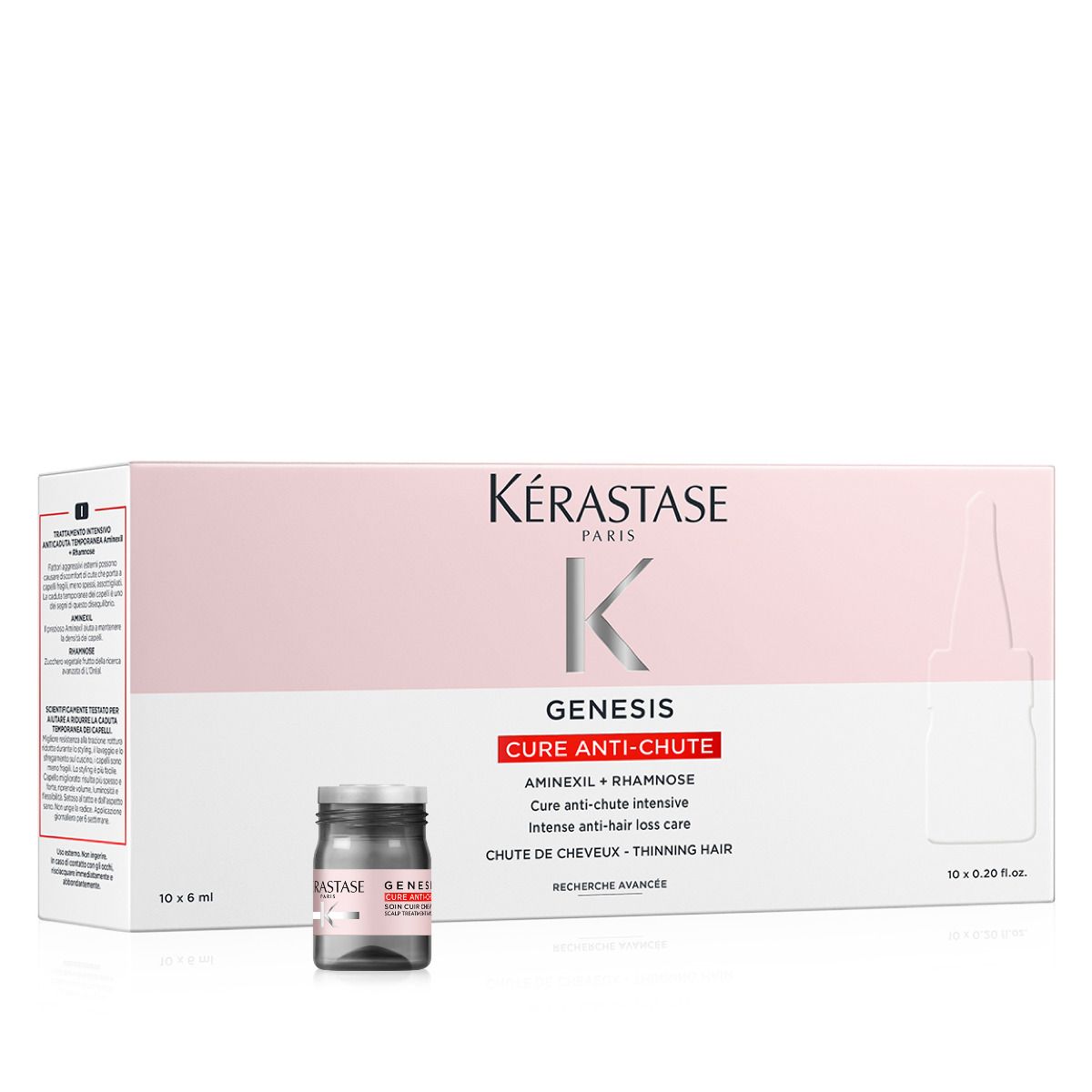 Kérastase Anti Haaruitval Kuur Behandeling Verrijkt Met Aminexil  - Genesis Cure Anti-chute Anti-haaruitval Kuur - Behandeling Verrijkt Met Aminexil