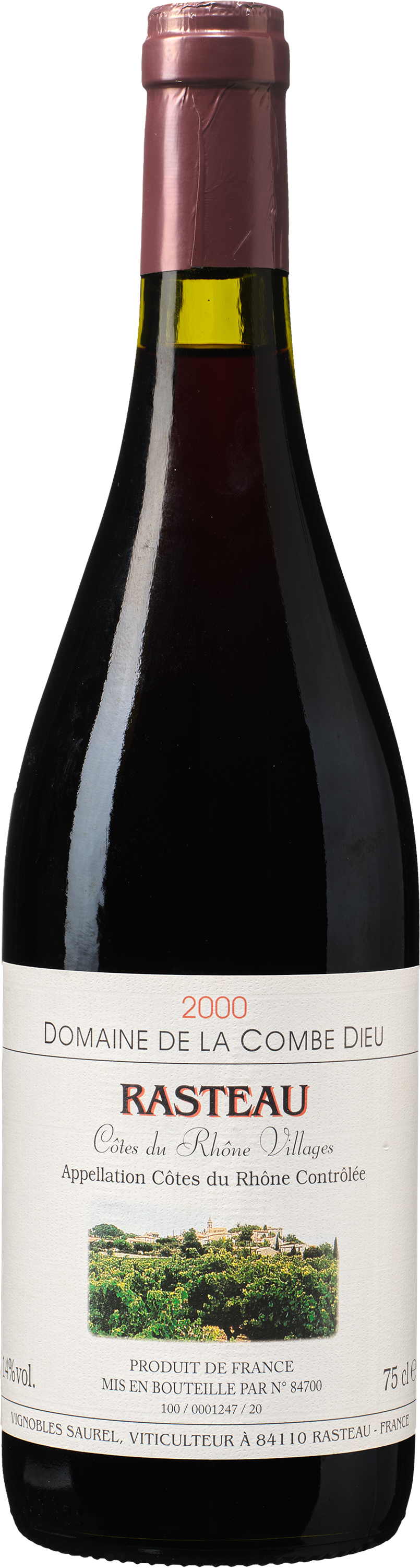 Wijnbeurs Domaine La Combe Dieu 'Rasteau' Côtes du Rhône Villages