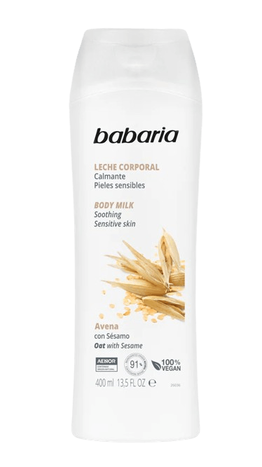 Babaria Oats And Sesame Oil Body Milk Normal Skin 400 ml