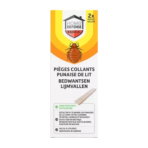Home Defense Bedwantsen lijmvallen 2 stuks