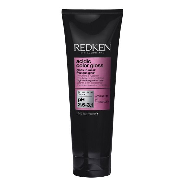 Redken 1 Min Gloss In Mask Voor Gekleurd Haar  - Acidic Color Gloss 1-min Gloss-in-mask - Voor Gekleurd Haar