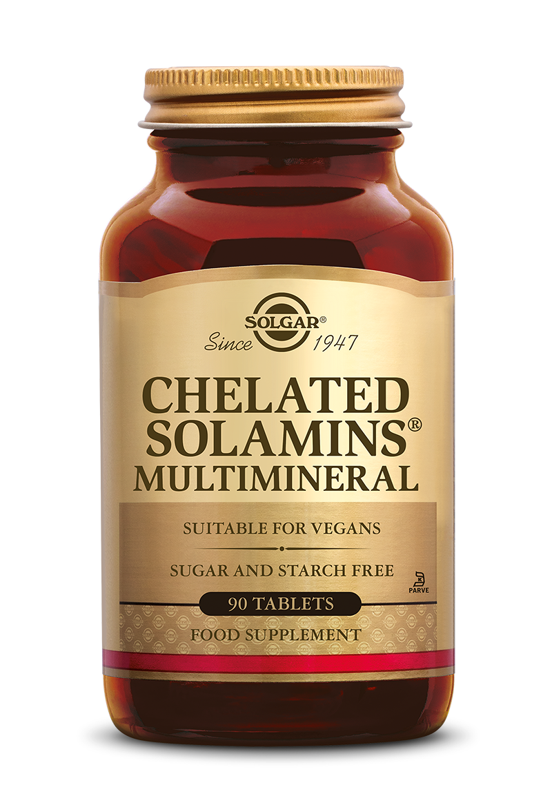 Solgar Chelated Solamins Multimineralen Tabletten
