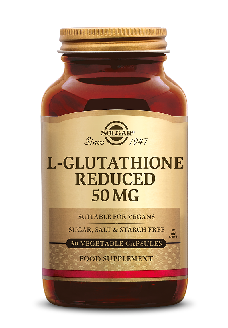 Solgar L-Glutathione Reduced 50 mg Capsules