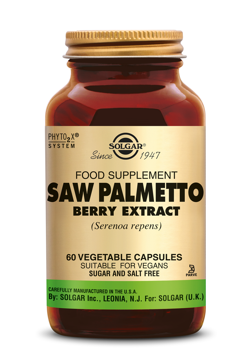 Solgar Saw Palmetto (Zaagpalm) Berry Extract Capsules