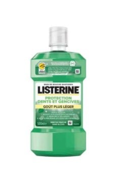 Listerine Mondspoeling tand & tandvlees bescherming fresh mint 500ml