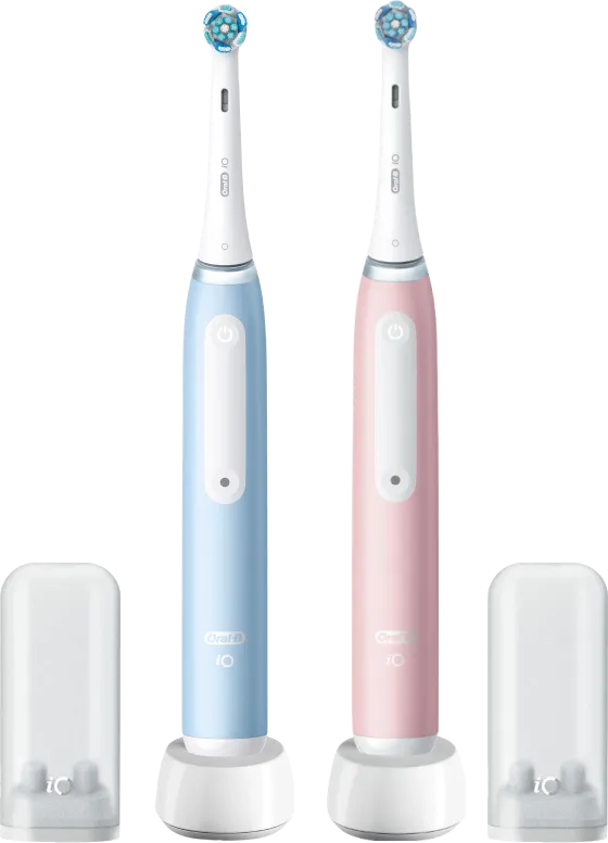 Oral-B iO 3N Blauw en Roze Duo Pack