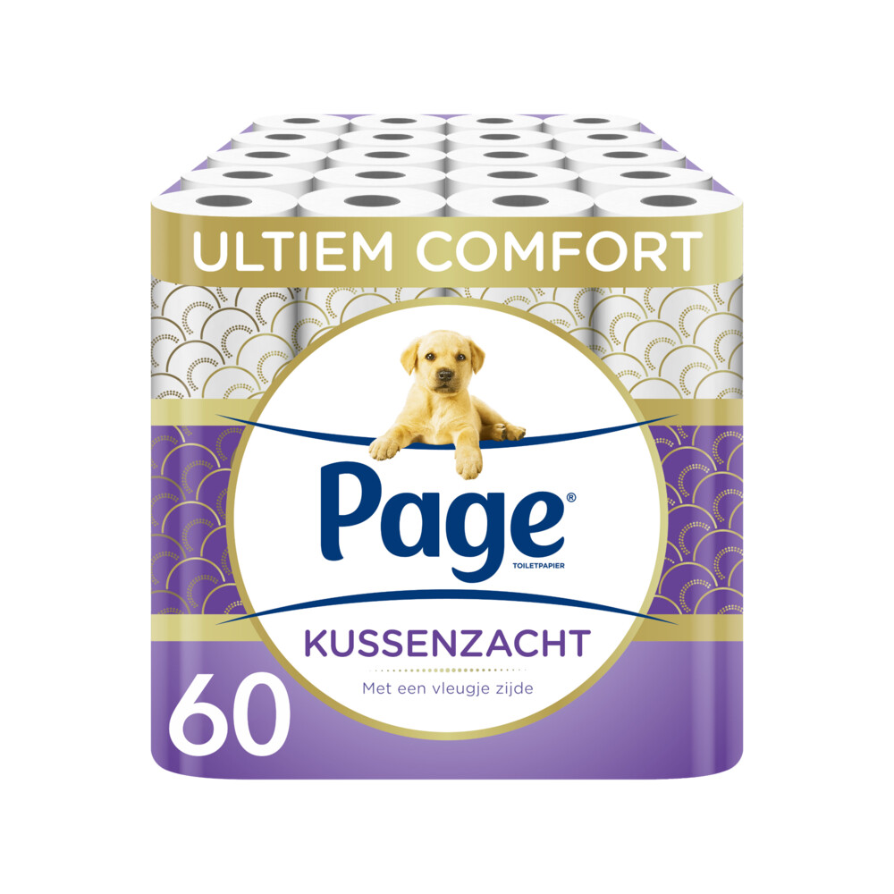 Page 5x  Toiletpapier Kussenzacht 3-laags 12 stuks