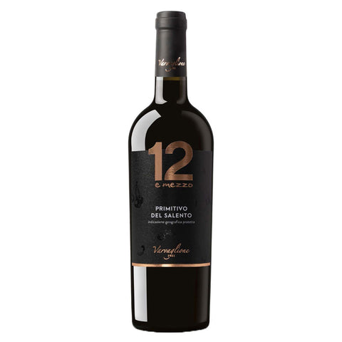 Varvaglione Primitivo 12e Mezzo 2023 - 75CL - 12,5% Vol.