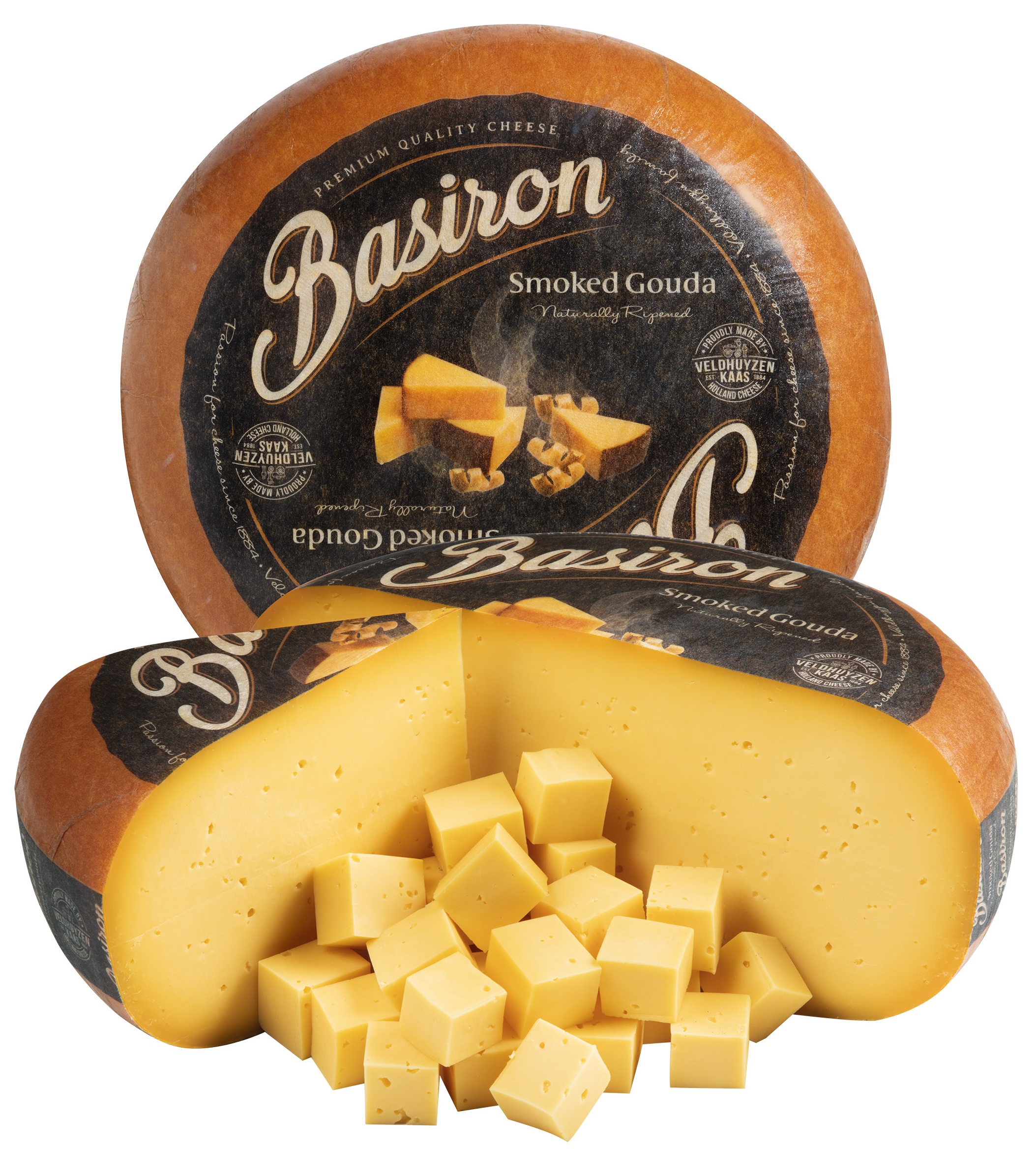 4,5kg Basiron Smoked Gouda