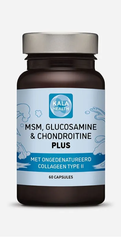 Kala Health MSM, Glucosamine & Chondroïtine Plus Capsules