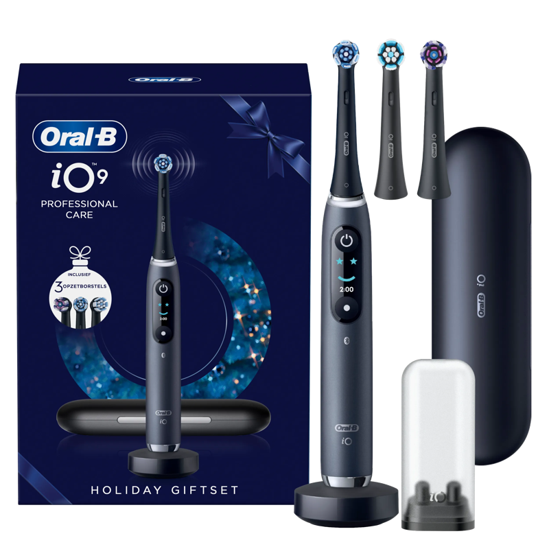 Oral-B iO 9 Holiday Edition met extra opzetborstels