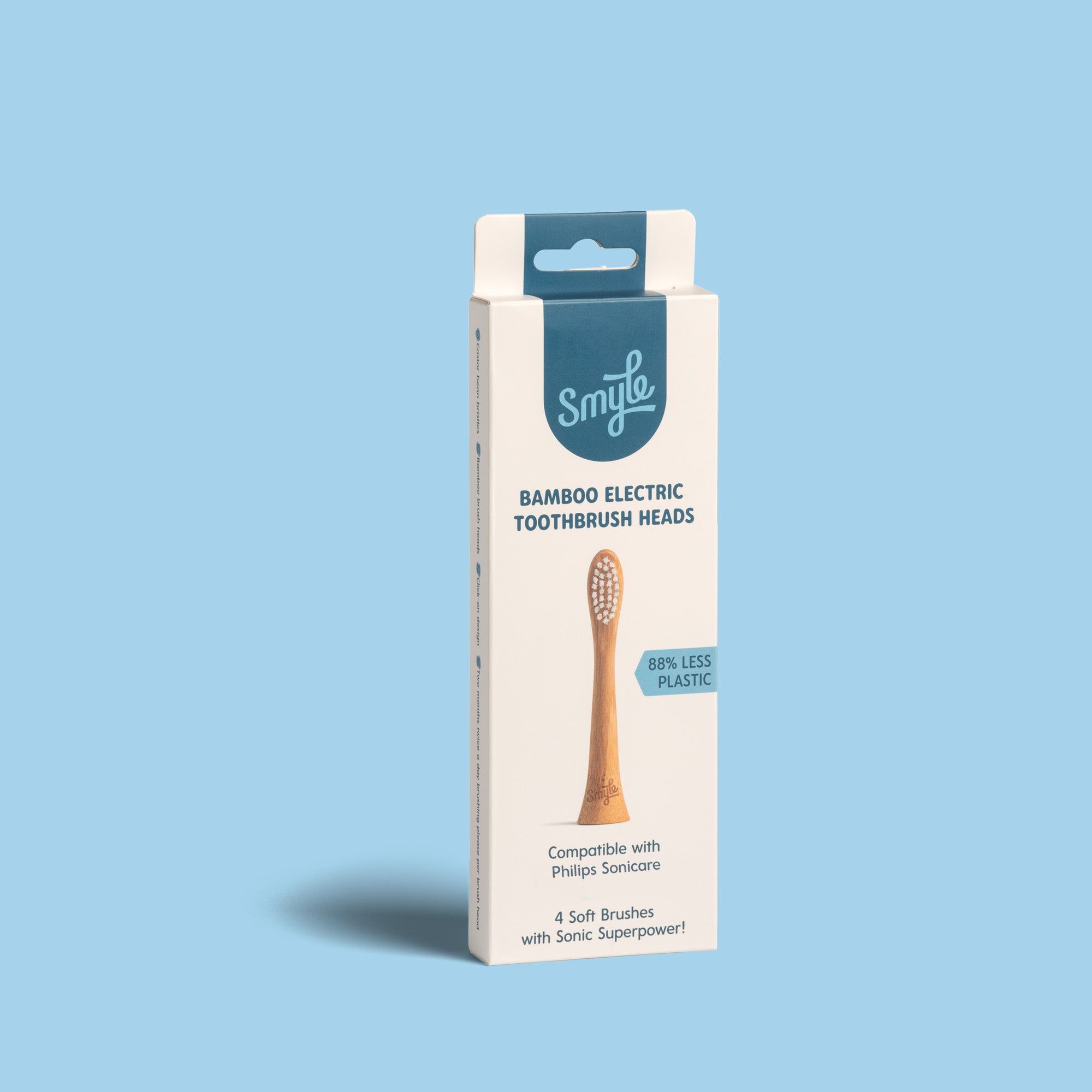 WeSmyle Smyle Bamboe opzetborstels voor Philips Sonicare Tandenborstels