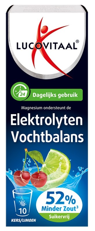 Lucovitaal Elektrolyten vochtbalans 10 bruistabletten