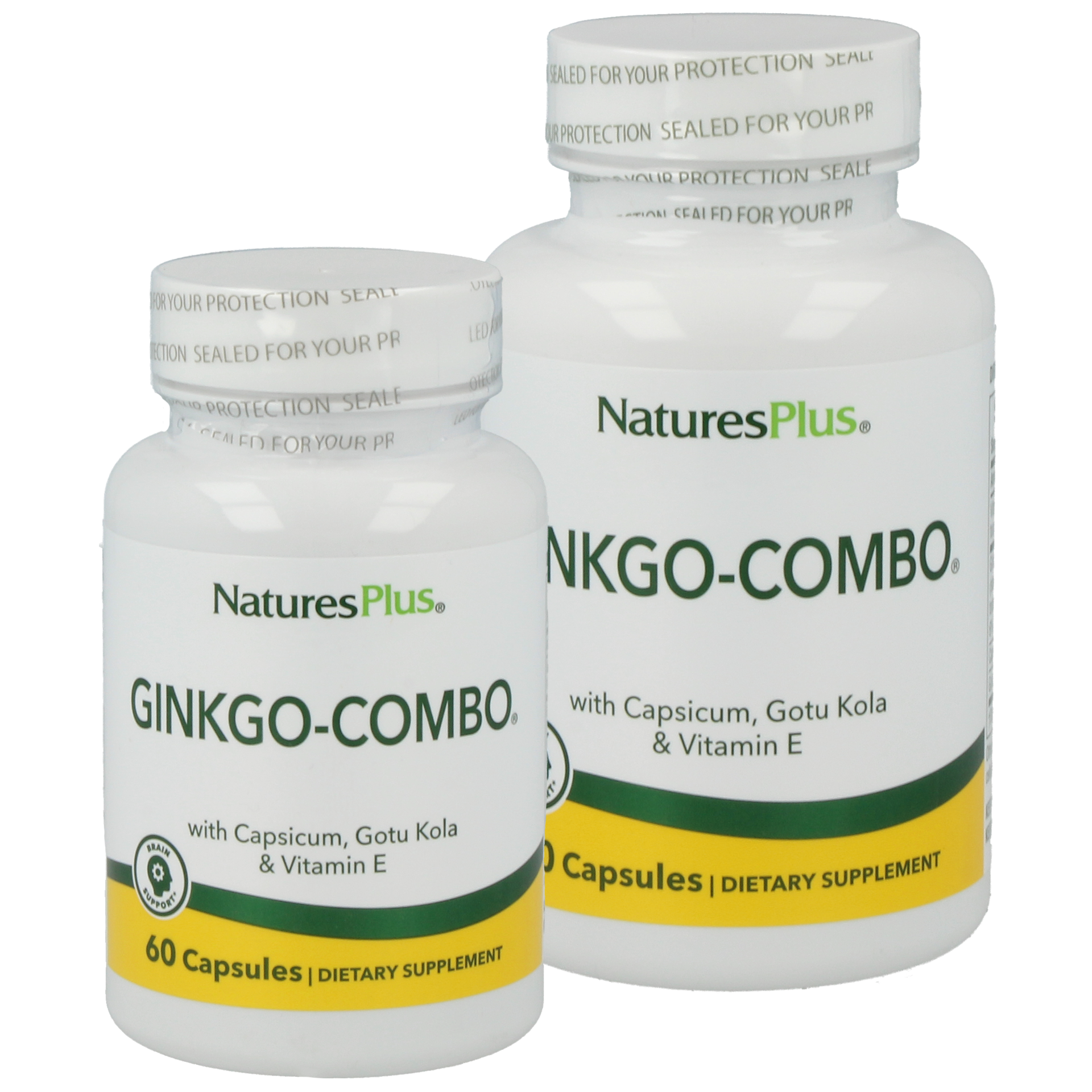 Nature's Plus Ginkgo-Combo (60 Veggie Caps) - 