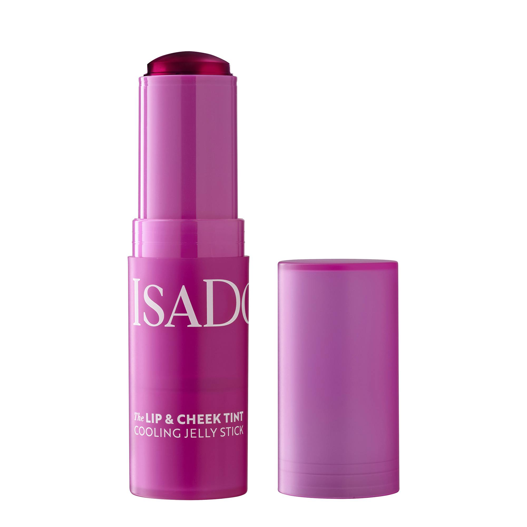 IsaDora The Lip & Cheek Tint Cooling Jelly Stick 12 Berry Pink 12 g