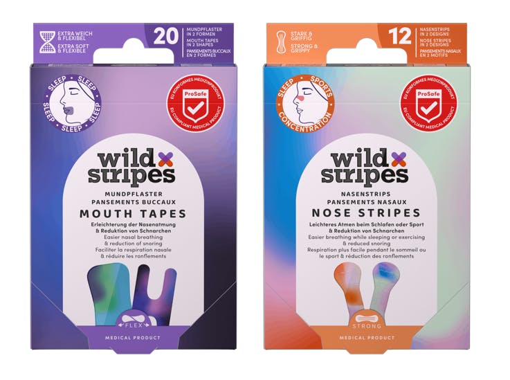 Wild Stripes Mouth Tape & Nose Stripes Bundle 12 pcs + 20 st