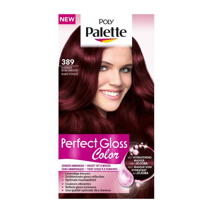 Poly Palette Perfect gloss color 389 donker robijnrood 115ml