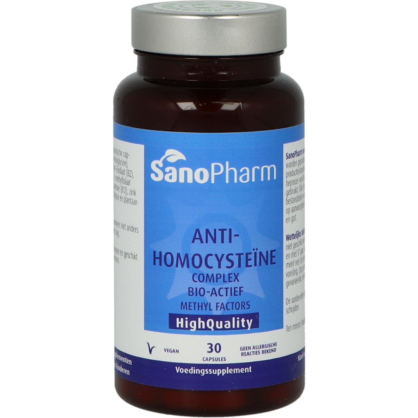 SanoPharm High Quality Anti-Homocysteïne complex