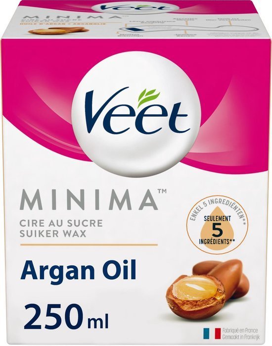 Veet Minima wax arganolie 250ml